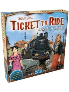 Разширение към настолна игра Ticket To Ride: Poland