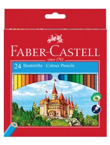 Цветни моливи Faber Castell, 24 цвята
