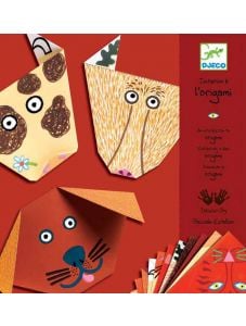 Творчески комплект Djeco Оригами: Животни