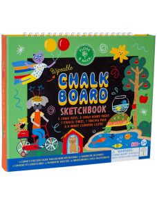 Творчески комплект Floss & Rock, Chalkboard Sketchbook, Pets - Домашни любимци