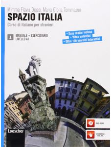 Учебник+учебна тетрадка: Spazio Italia A1 + DVD-ROM
