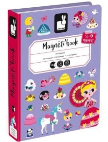 Детска магнитна книга Janod - Принцеси - Janod - Janod - Момиче - Janod - Magneti'book - 3700217327255