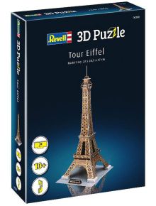 3D пъзел Revell - Айфеловата кула, 39 части - Revell - Revell - Жена, Мъж - 4009803002002
