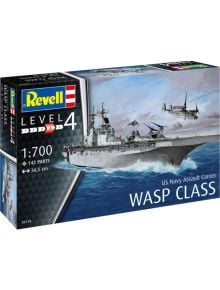 Сглобяем модел - Американски щурмови превозвач Wasp Class - Revell - Revell - 4009803051789