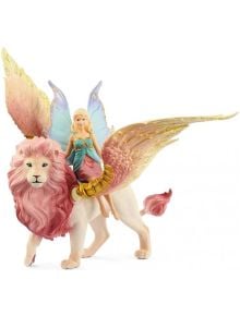 Фигурка Schleich: Фея, яздеща крилат лъв - Schleich - Schleich - Момиче - Schleich - Bayala - 4059433570617