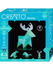 Направи сам 3D LED фигурки 4 в 1 Creatto - Лос - Creatto - Kosmos - Момиче, Момче - 5700002003478