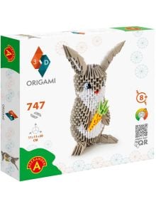 Творчески комплект за 3D оригами Alexander - Зайче - Alexander - Alexander - 5906018025576