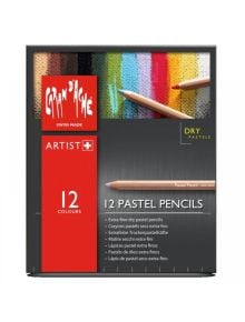 Комплект пастелни моливи Caran d'Ache, 12 цвята - Caran d'Ache - Caran d'Ache - Жена, Мъж, Момиче, Момче - Caran d'Ache - Artist - 7630002325011