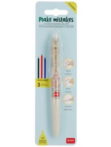 Трицветна химикалка с гума Legami - Travel - Legami - Legami - Момиче, Момче - Legami - Extraordinary Stationery - 8053610785975