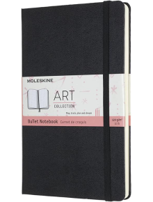 Тефтер Moleskine Art Bullet Notebook Black с твърди корици - Moleskine - Moleskine - Жена, Мъж - Moleskine - Art - 8053853603357