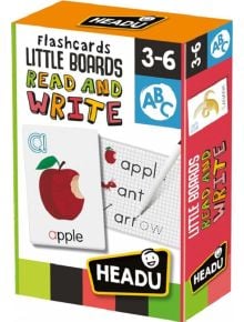 Образователни флаш карти Headu - Четене и писане - Headu - Headu - Момиче, Момче - Headu - Montessori - 8059591426906
