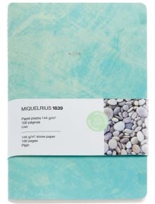 Тефтер Miquelrius Stone Paper Green А5, 100 нелинирани страници - Miquelrius - Miquelrius - 8422593082218