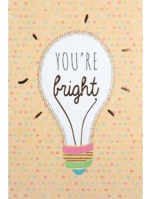 Картичка Busquets: You Are Bright - Busquets - Busquets Gruart - Жена - 8422829667721