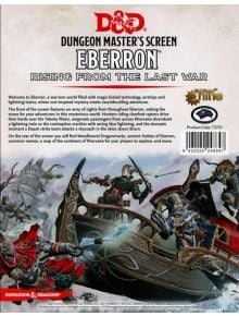 Dungeons & Dragons Setting Book - Dungeon Master's Screen Eberron - Wizards of the Coast - Wizards of the Coast - 9420020248847