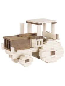 Дървен конструктор Goki, 200 части - Goki - Goki - Момиче, Момче - 4013594585323