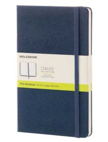 Сапфирено син тефтер Moleskine с твърди корици, нелиниран - Moleskine - Moleskine - Жена, Мъж - Moleskine - Classic - 8051272893687