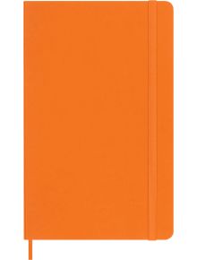 Класически оранжев тефтер Moleskine Precious & Ethical Vegan с меки корици и листа на широки редове - Moleskine - Moleskine - Жена - Moleskine - Precious & Ethical - 8056598859447