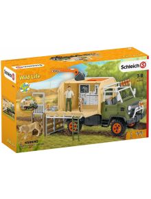 Комплект Schleich: Камион за спасяване на животни - Schleich - Schleich - Момиче, Момче - Schleich - Wild life - 4055744029820