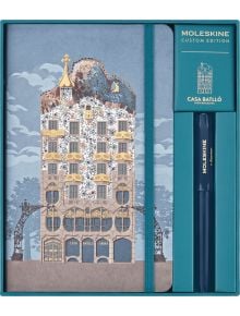 Комплект тефтер и ролер Moleskine Casa Batlló - Moleskine - Moleskine - Жена, Мъж - 8056999272746