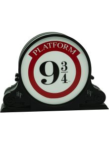 Лампа ABYstyle Harry Potter - Platform 9 3/4 с дизайн на перон 9 ¾ в черен текст, червен кръг и елегантни орнаменти-идеален подарък Хари Потър за всеки фен.