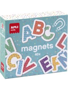 Магнитна игра Apli Kids - Букви, 40 броя - Apli - Apli Paper - Момиче, Момче - Apli - Kids - 8410782188841