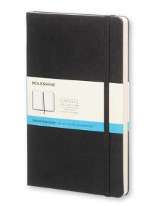 Голям черен тефтер Moleskine с твърди корици, точки - Moleskine - Moleskine - Жена, Мъж - Moleskine - Classic - 8051272892703