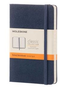 Джобен тъмносин тефтер Moleskine с твърди корици, линиран - Moleskine - Moleskine - Жена, Мъж - Moleskine - Classic - 8051272893564