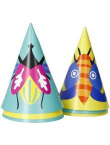 Парти шапки Folat - Buzzing Bugs, 6 бр. - Folat - Folat - Момче - 8714572628082