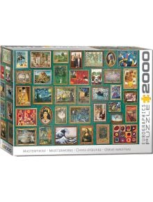 Пъзел Eurographics - Шедьоври, 2000 части - EuroGraphics - EuroGraphics - Жена, Мъж - Eurographics - Fine Art Masterpieces - 628136660419
