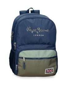 Раница Pepe Jeans - Arwyn Navy, с две отделения и преден джоб - Pepe Jeans - Joumma Bags S.L. - Момче - Pepe Jeans - Arwyn - 8447444015344