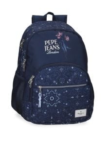 Раница Pepe Jeans - Lenay Navy, с две отделения и преден джоб, 44 см - Pepe Jeans - Joumma Bags S.L. - Момиче - Pepe Jeans - Lenay - 8447444018338