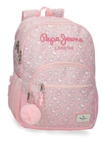 Раница Pepe Jeans - Mia, Light Pink, с две отделения и преден джоб, 44 см - Pepe Jeans - Joumma Bags S.L. - Момиче - Pepe Jeans - Mia - 8447444017584