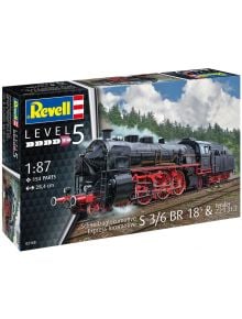 Сглобяем модел Revell - Експресен влак S 3/6 Br 18 - Revell - Revell - Мъж, Момче - 4009803021683