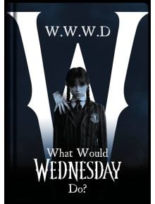Тефтер Blue Sky - What would Wednesday do? - Blue Sky - Blue Sky - Жена, Момиче - Blue Sky - Wednesday - 5056563717553