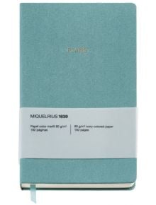 Тефтер Miquelrius Autumn Leaves Turquoise - Miquelrius - Miquelrius - Miquelrius - Autumn Leaves - 8422593040911