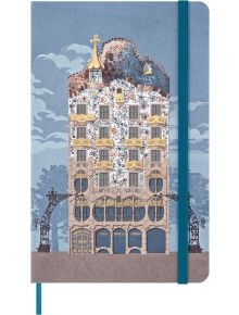 Тефтер Moleskine Casa Batllo с твърди корици и линирани страници - Moleskine - Moleskine - Жена, Мъж - 8056999272760