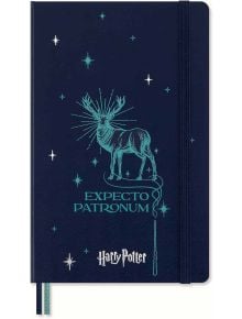 Класически тефтер Moleskine Limited Edition Harry Potter Expecto Patronum с твърди корици и линирани страници - Moleskine - Moleskine - Жена, Мъж, Момиче, Момче - Moleskine - Harry Potter - 8056999272180