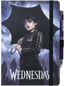 Тефтер с химикалка със светлина Grupo Erik - Wednesday - Grupo Erik - GRUPO ERIK EDITORES S.L. - Момиче, Момче - Grupo Erik - Wednesday - 8435497292676