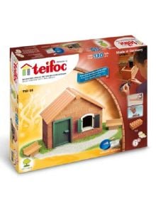 Сглобяем модел Teifoc с тухлички- Къщичка, комплект за начинаещи - Teifoc - Eitech - Момиче, Момче - 4250503610121
