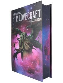 The H. P. Lovecraft Collection (Arcturus Pulp Classics) е книга с твърди корици с космическа рисунка на зелено пипало - идеална за почитателите на разкази на ужасите и зловещите светове на Лъвкрафт.