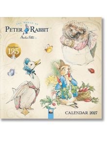 The World of Peter Rabbit Wall Calendar 2027 (Art Calendar) - Flame Tree Studio - 9781806940028