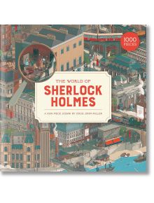 Пъзел Laurence King: The World of Sherlock Holmes, 1000 части - Laurence King - Laurence King Publishing - Hachette Books - 9781786277497