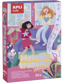 Творчески комлект с трансферна хартия Apli Kids - Apli - Apli Paper - Момиче - Apli - Kids - 8410782178590