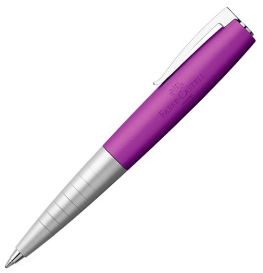 Химикалка Faber-Castell LOOM, виолетова - Faber-Castell - Faber-Castell - Loom - 1005140010
