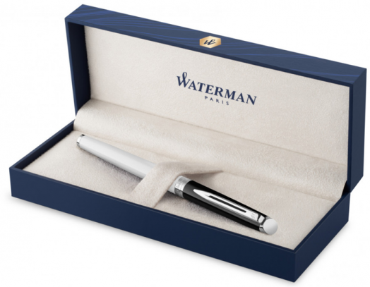 Ролер Waterman Hemisphere Black White CT-4