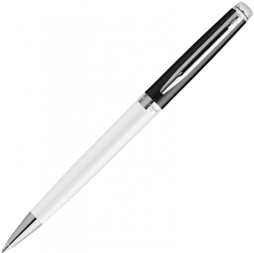 Химикалка Waterman Hemisphere Black White CT-1
