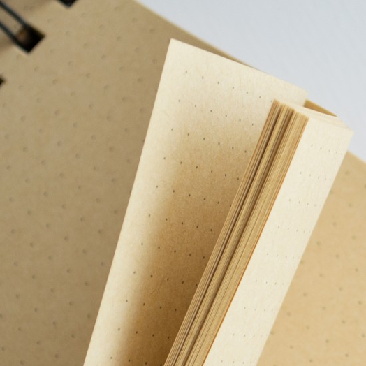Скицник Drasca Dot Grid Kraft Paper, А5, 60 листа-3