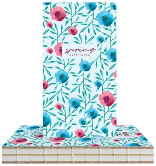 Скицник Drasca Spring, 96 листа, макове - Drasca - Drasca - Drasca - Spring - 2210000002951