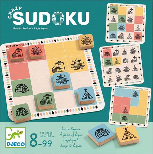 Детска игра Djeco: Crazy Sudoku - Djeco - Djeco - Момиче, Момче - 3070900084889-1