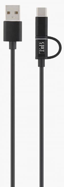 USB кабел T'nB 2 в 1 - T'nB - T'nB - 3303170085776-2